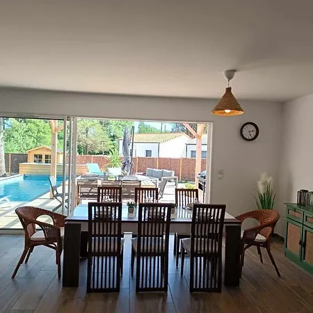 Maison 4 Piscine Chenal Des Dunes Tatil Evi Saint-Jean-de-Monts